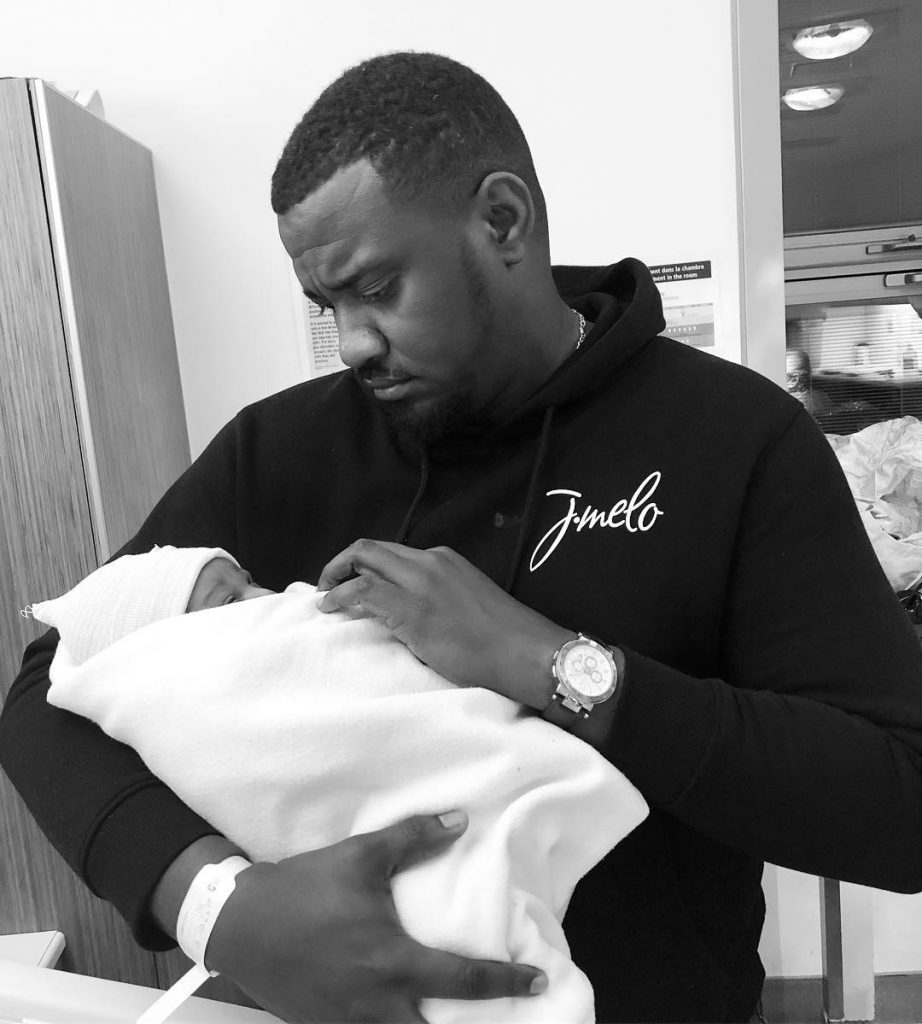 Ghanaian Actor John Dumelo welcomes Son, writes letter to him
