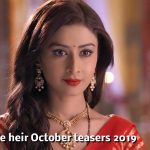 The heir October 2019 teasers