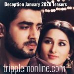 Deception January 2020 teasers