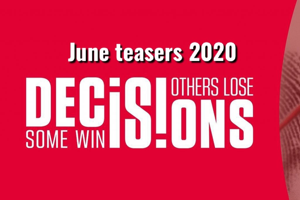 Decisions June 2020 teasers telemundo